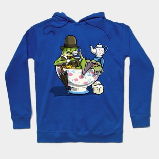 Bull Frog in a China Tea Cup Hoodie